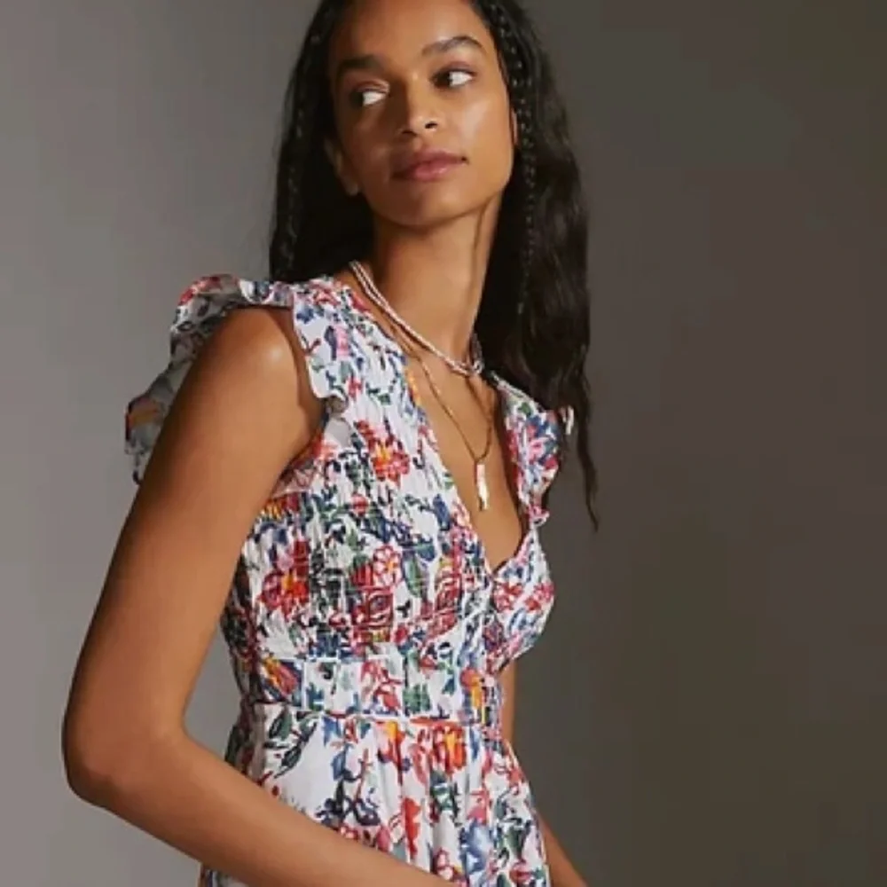 Anthropology Peregrine mini dress with pockets. Size XXS - Picture 2 of 5
